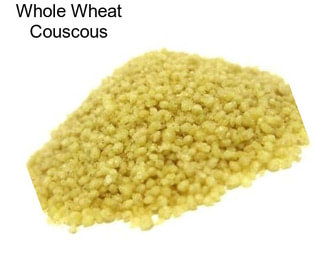 Whole Wheat Couscous