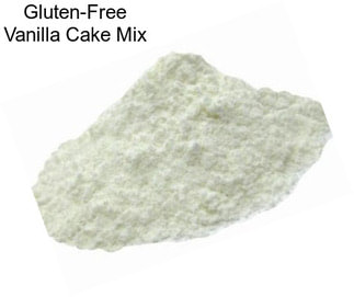 Gluten-Free Vanilla Cake Mix