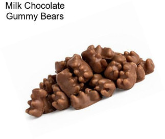 Milk Chocolate Gummy Bears