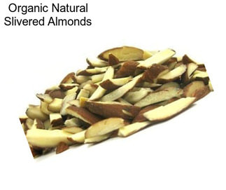 Organic Natural Slivered Almonds