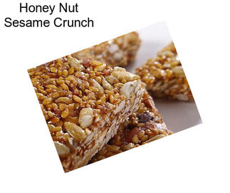 Honey Nut Sesame Crunch