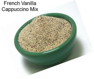 French Vanilla Cappuccino Mix