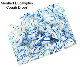 Menthol Eucalyptus Cough Drops