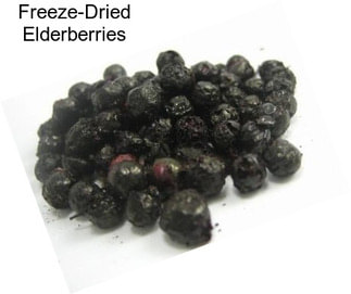 Freeze-Dried Elderberries