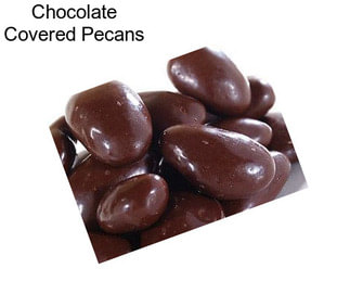 Chocolate Covered Pecans