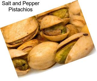 Salt and Pepper Pistachios