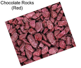 Chocolate Rocks (Red)