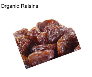 Organic Raisins