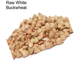 Raw White Buckwheat