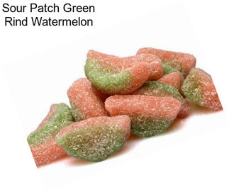 Sour Patch Green Rind Watermelon