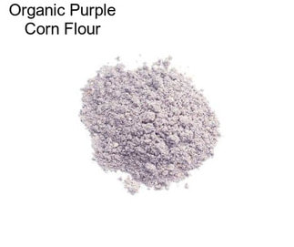 Organic Purple Corn Flour