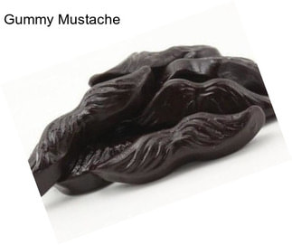 Gummy Mustache