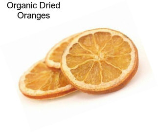 Organic Dried Oranges