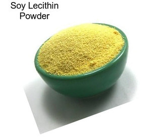 Soy Lecithin Powder