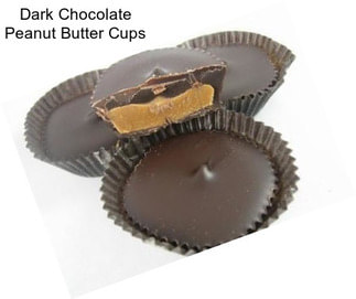 Dark Chocolate Peanut Butter Cups