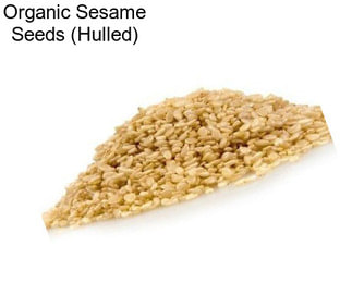 Organic Sesame Seeds (Hulled)