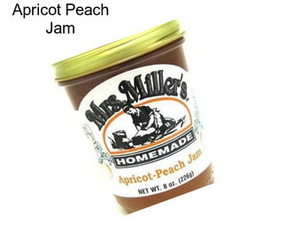 Apricot Peach Jam