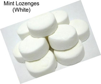 Mint Lozenges (White)