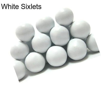 White Sixlets