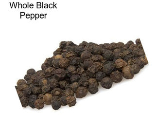 Whole Black Pepper