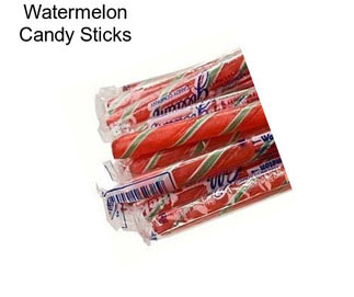 Watermelon Candy Sticks