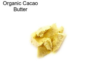 Organic Cacao Butter