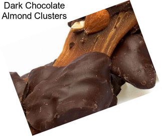 Dark Chocolate Almond Clusters