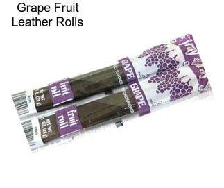 Grape Fruit Leather Rolls