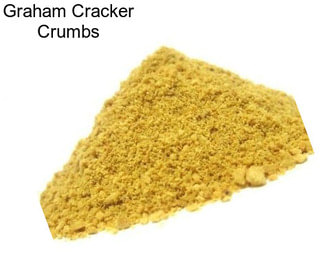 Graham Cracker Crumbs