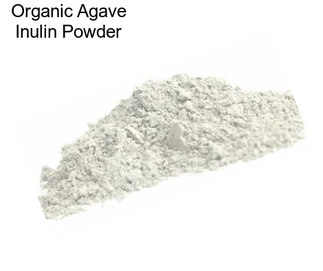 Organic Agave Inulin Powder