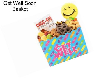 Get Well Soon Basket