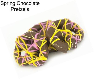 Spring Chocolate Pretzels