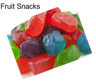 Fruit Snacks