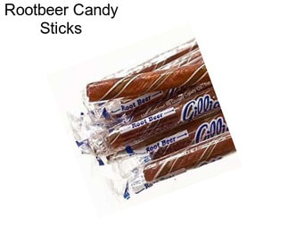 Rootbeer Candy Sticks