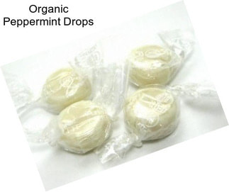 Organic Peppermint Drops