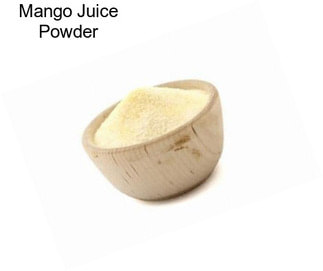 Mango Juice Powder