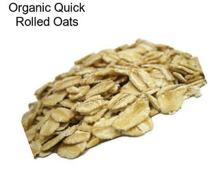 Organic Quick Rolled Oats
