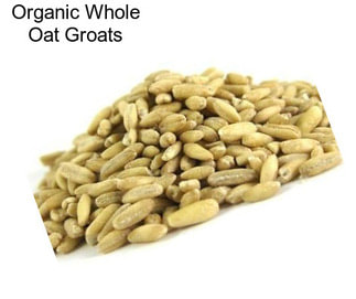 Organic Whole Oat Groats