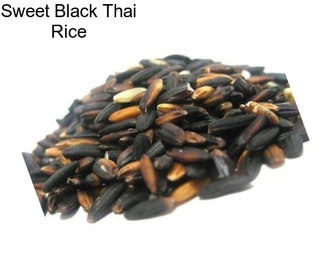 Sweet Black Thai Rice