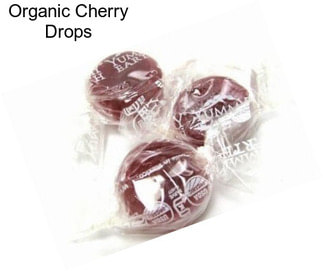 Organic Cherry Drops