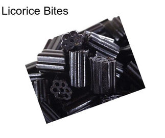 Licorice Bites