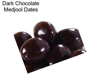 Dark Chocolate Medjool Dates