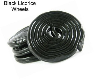 Black Licorice Wheels