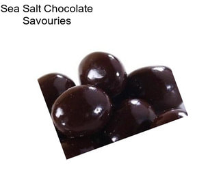 Sea Salt Chocolate Savouries