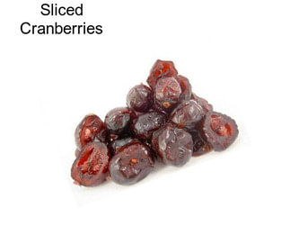 Sliced Cranberries