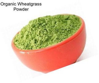 Organic Wheatgrass Powder