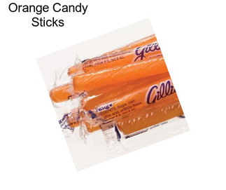 Orange Candy Sticks