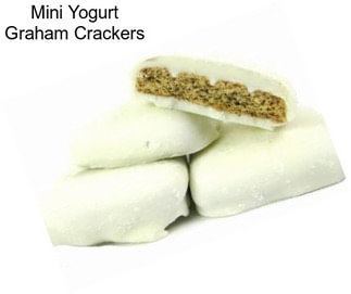 Mini Yogurt Graham Crackers