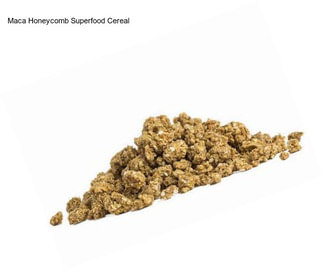 Maca Honeycomb Superfood Cereal