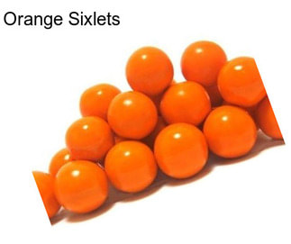 Orange Sixlets